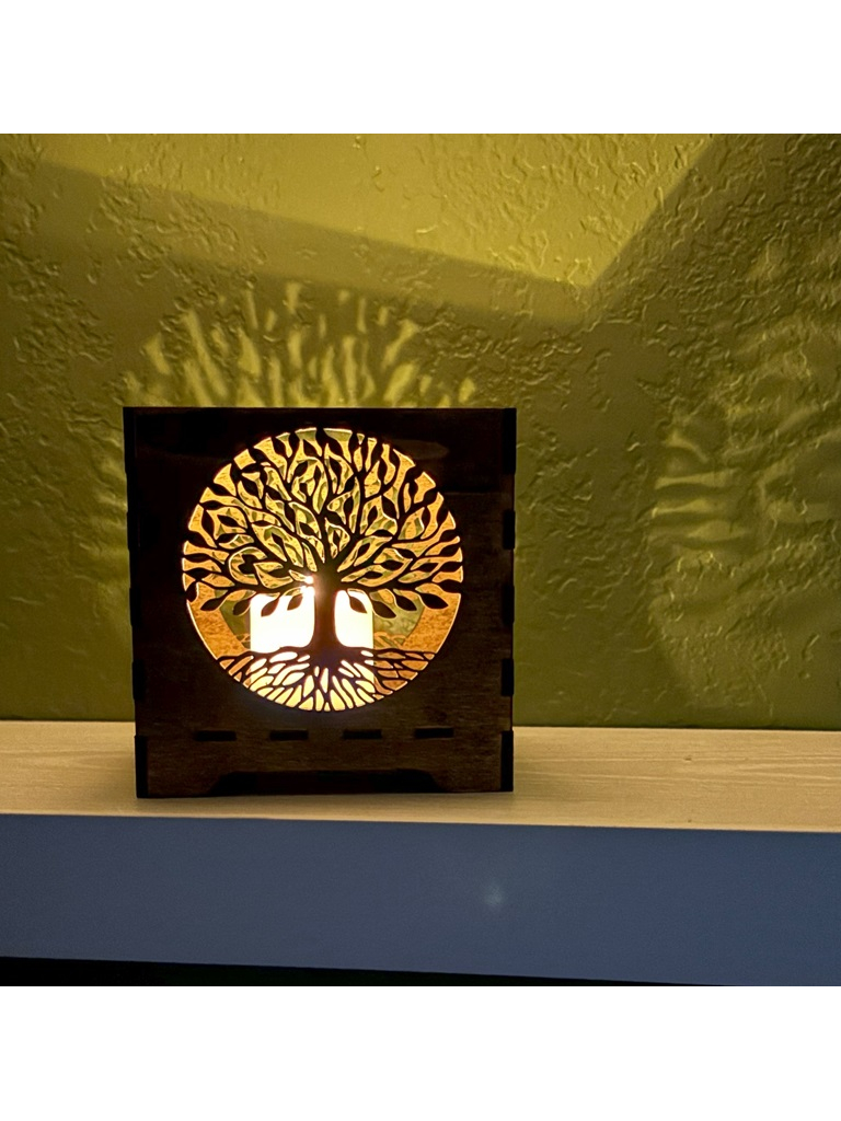 Tree Tea Candle